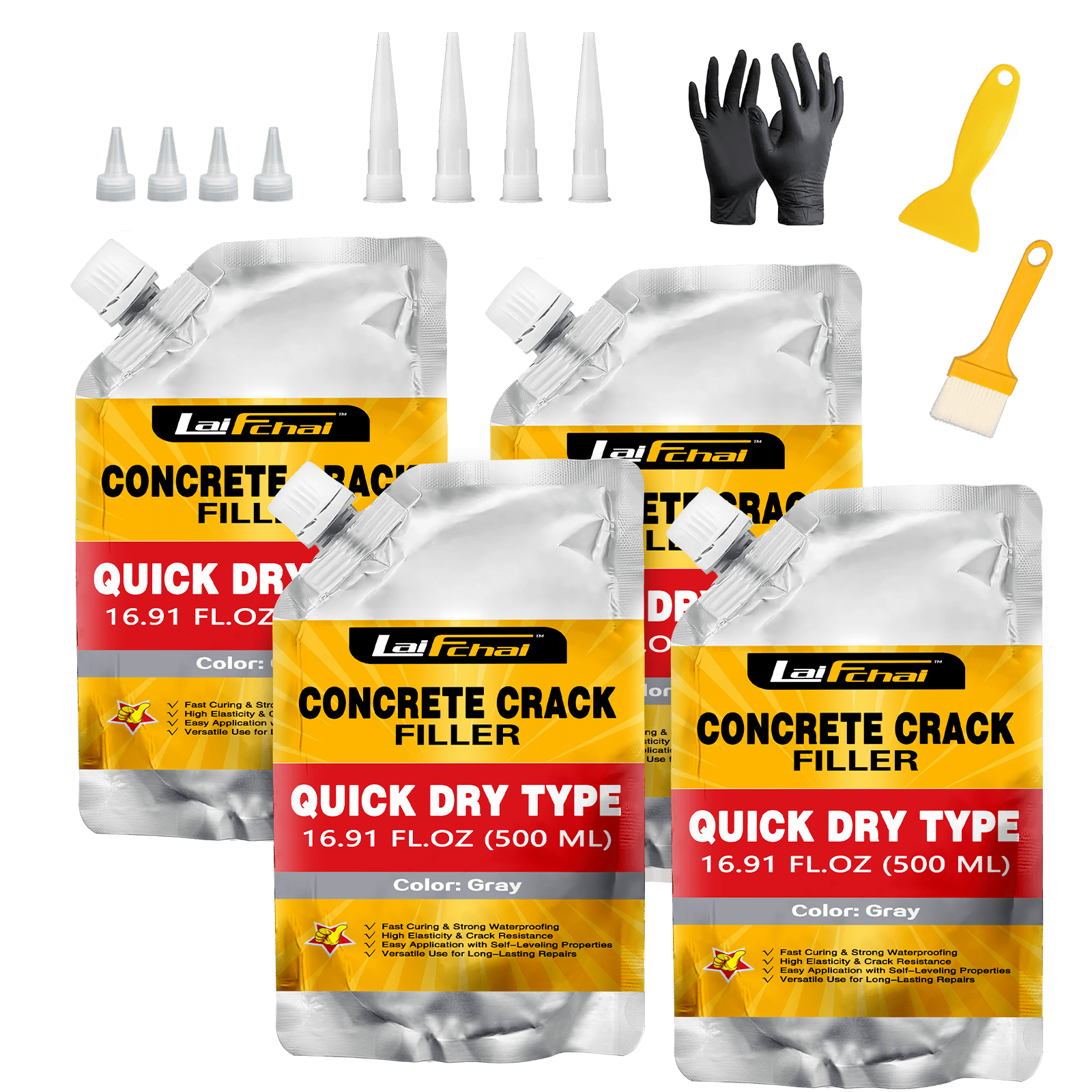 Concrete Crack Filler - 4 PCS - LaiFchai