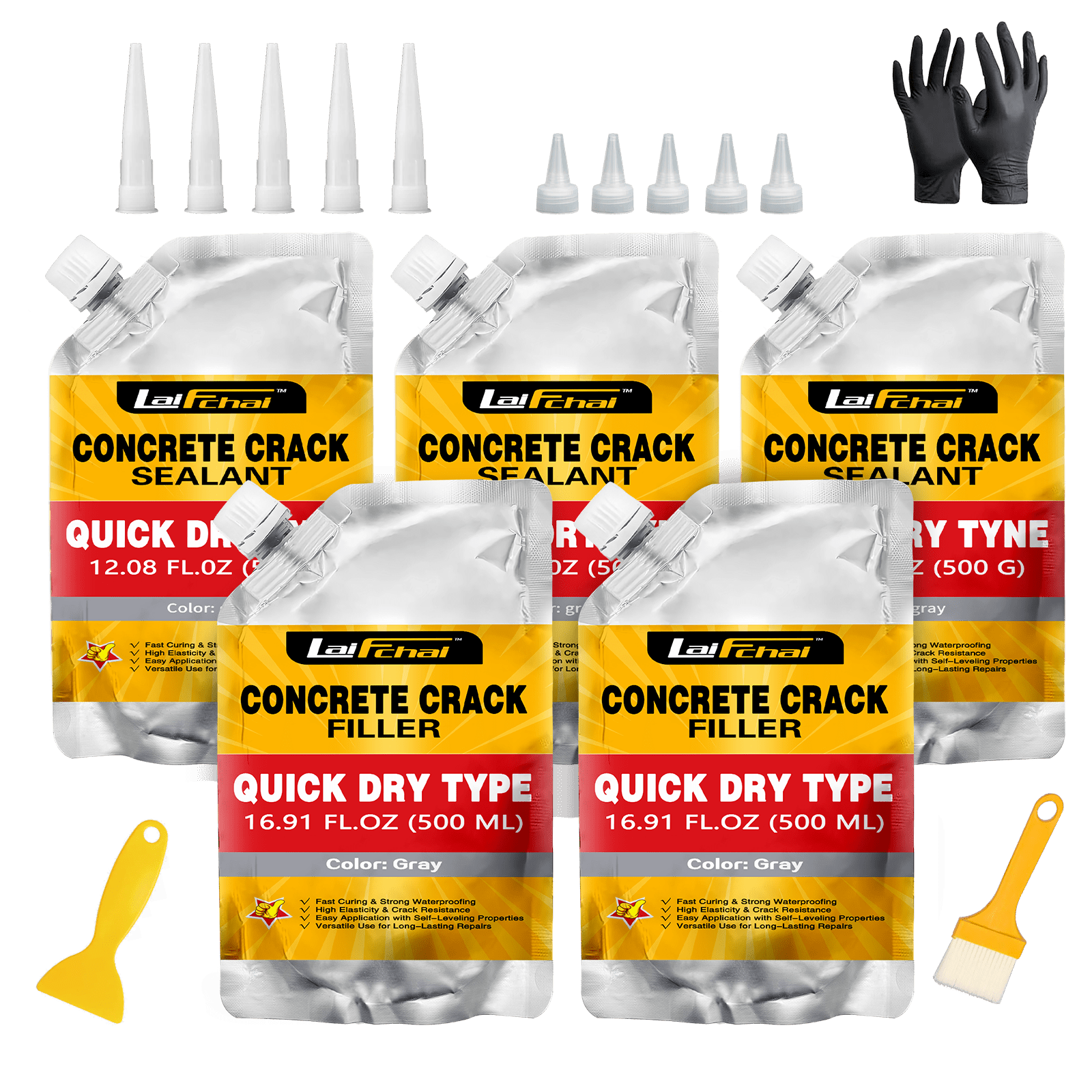 Concrete Crack Filler - 5 PCS - LaiFchai