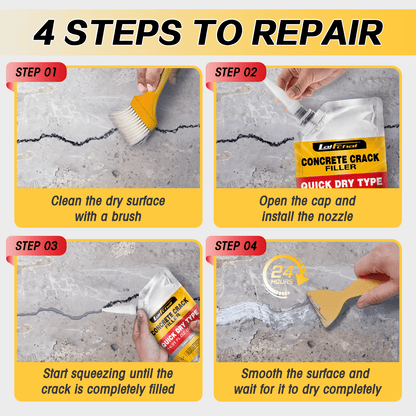 Concrete Crack Filler - 6 PCS - LaiFchai