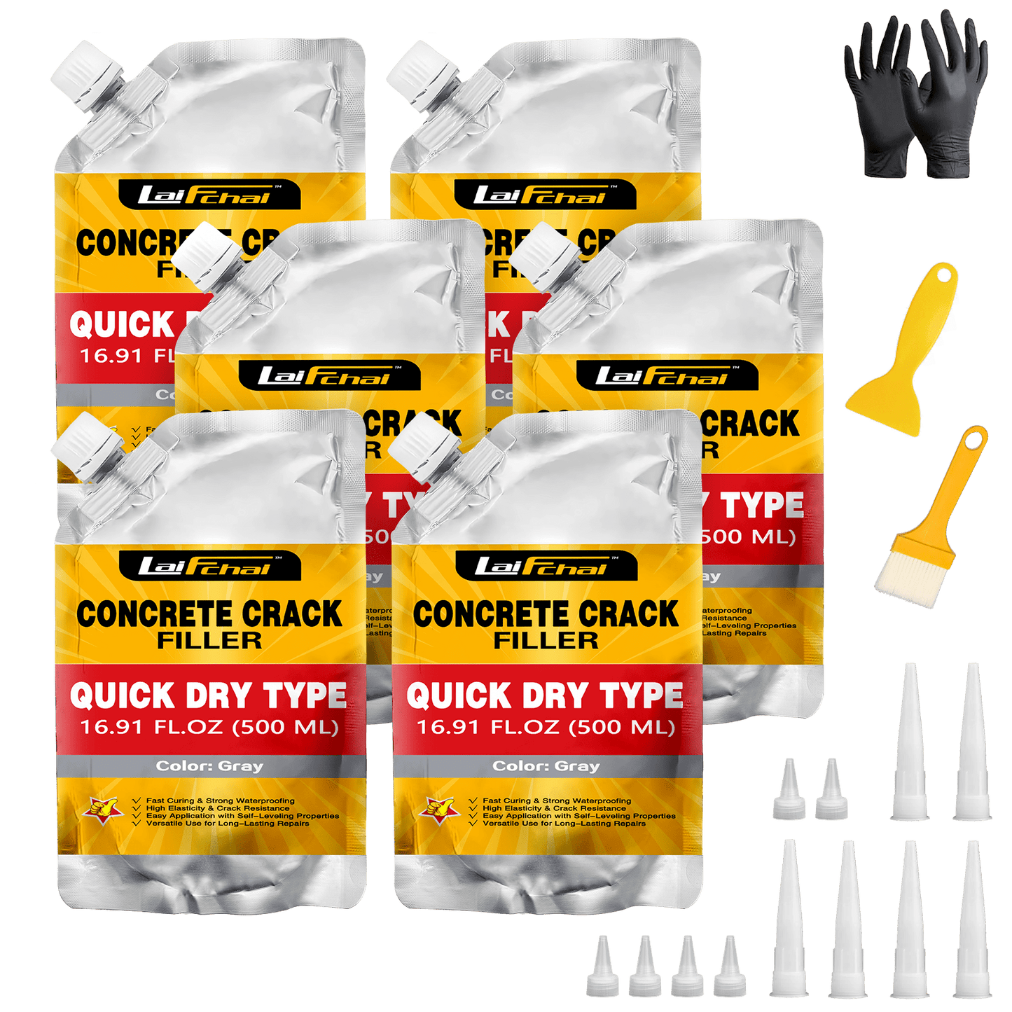 Concrete Crack Filler - 6 PCS - LaiFchai