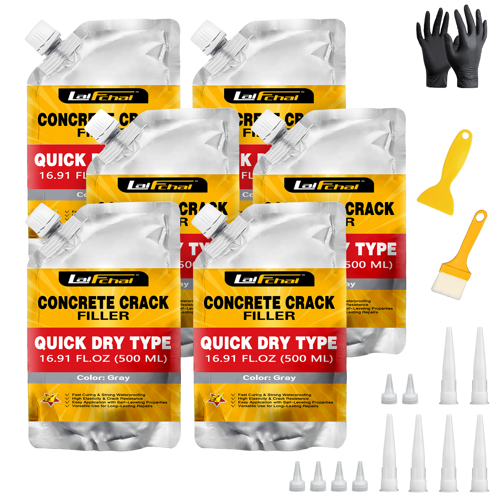 Concrete Crack Filler - 6 PCS - LaiFchai